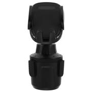 LALAFINA Soporte Ajustable para Móvil con Rotación para Coche Compatible Universalmente Soporte para Teléfono Portavasos Trasero y Delantero Instalación Fácil y Multiángulo para