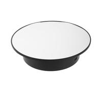 LALAFINA Soporte Giratorio para Joyas de 20x20x5 Cm Material Abs Batería Solar, Estructura Segura y Estable Adecuado para Exhibición en Casa y Uso Comercial