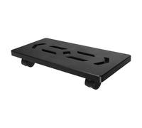 LALAFINA Soporte para Caja de PC Resistente Base Tipo Bandeja y Ruedas Freno, Adecuado para Mejorar Refrigeración en Oficinas y Escritorios