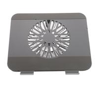 LALAFINA Soporte Portátil Plegable para Laptop y Tabletas con Ventilador RGB, Base Ergonómica Elevadora de Acero al Carbono, Soporte de Refrigeración por Aire para Gaming y Oficina, Color