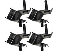 LALAFINA Soportes de Goma para Motor y Generador Diesel 2kw-3kw, 4 Piezas, Amortiguadores para Reducción de Vibraciones en Ambientes Industriales