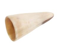 LALAFINA Taza de Cuerno Vikingo Natural de Buey 10-13 Cm, Vaso Rústico para Cerveza y Hidromiel, Decoración Vintage para Hogar y Coleccionistas, Copa Medieval Artesanal Pulida a Mano