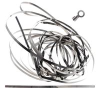 LALAFINA Tiras Calefactoras Planas de 3 Mm para Máquina Selladora Térmica, Repuesto de 4 Metros para Sellador al Vacío, Accesorio para Termoselladora y Sellado de Bolsas