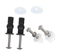 LALAFINA Tornillos de Repuesto para Tapa Wc Kit de Pernos para Instalación de Asiento de Inodoro Tornillos Antióxido Acero Inoxidable y Pom Fijación Segura y Duradera para Tapadera Wc