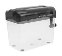 LALAFINA Trituradora de Papel Manual Resistente para Oficina y Hogar Compacta y Portátil con Manivela Trituradora de Escritorio para Documentos y Cartas Fácil de Usar sin Electricidad