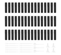 lalago 100 pcs Botella de Spray Negro 2ml, Mini Botellas de Spray, Plástico Botella Vacía de Spray, Botella de Pulverizadora, Mini Botellas de Perfume para Aceites Esenciales Perfume Alcohol