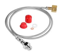 LALAGO Adaptador de Manguera de Alta Presión de CO2 para Grohe Blue Home Water Carbonators Transfer, Manguera de CO₂ para Gasificadores de Agua Trasvase de 60 Pulgadas Botellas de CO₂ de 1500psi
