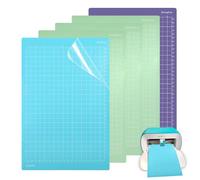 LALAGO Alfombrilla de corte para Cricut Joy Xtra, 5 pcs Alfombrillas de Corte, Tapete Corte para Cricut Joy Tapete Adhesivo de Repuesto con Espátula (Agarre Estándar, Agarre Ligero, Agarre Fuerte)