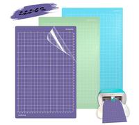 LALAGO Alfombrilla de corte para Cricut Joy Xtra, 6 pcs Alfombrillas de Corte, Tapete Corte para Cricut Joy Tapete Adhesivo de Repuesto con Espátula (Agarre Estándar, Agarre Ligero, Agarre Fuerte)