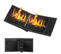 lalago Grande Premium Magic Flaming Fire Wallet, Cartera Mágica de Fuego de Llama para Espectáculos, Cartera de Truco de Mago de Llama, Magician Stage Street Imaginable Magic Show Requisisite