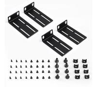 LALAGO Kit de Montaje en Rack Universal Ajustable de 19 Pulgadas, Orejas de Rack de Interruptor Ajustables para HP/ProCurve/Aruba/OfficeConnect/HPE y Otros interruptores (Set B)