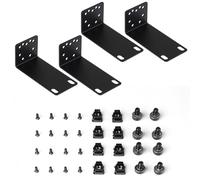 LALAGO Kit de Oído para TP-Link de 19 Pulgadas de 1U, Kit de Montaje en Rack para 19'' TP-Link de 1U, Extensor de Ancho de Rack de 13 Pulgadas a 19 Pulgadas