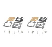 LALAL 1/2 juegos de Kit de diafragma de reparación y reconstrucción de carburador for Stihl MS180 MS170 018 017 MS 180 170 Zama RB-77 pieza de reemplazo de motosierra(2 Sets)