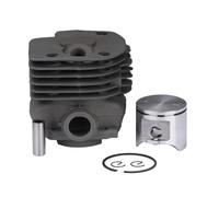 LALAL Kit de cilindro y pistón de repuesto 503691073 503691072 OEM for motosierra Husqvarna 362 365 371 372 372XP(Round Port 48mm)