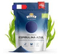 LALEA Espirulina Azul Ecológica en Polvo 25 g (Ficocianina) - Colorante Alimentario Azul de Origen Natural (E18) - Para Smoothies, Yogur y Repostería - Extracto de Espirulina Azul Premium