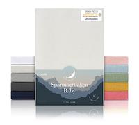 Laleni Sabana Bajera 28to30x73to76x10cm Oeko-Tex - sabanaja Bajera 100% Algodon para Cama de Infantil Set de 2-Ropa de Cama Infantil - para Cuna Bebe Color Marfil