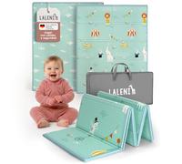 Laleni Tapete Actividades Bebe 120x150x1cm - Alfombra Bebe Acolchada Plegable Impermeable - Alfombra Juegos Bebe para Interiores y Exteriores - Colchoneta Bebe Suelo con diseño de Circo