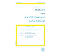 L'aliénation: Essai de clarification d'un concept (Bulletin de la Société Française de Philosophie)
