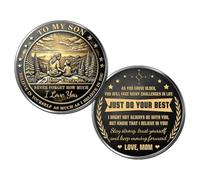 LALILIESS Ficha conmemorativa de bolsillo de metal con nombre todavía no sick of you, moneda conmemorativa personalizada de doble cara para un ser querido, A6., G