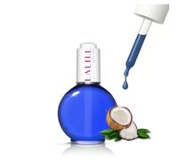 LALILL Aceite de Cuticulas y Uñas 75 ml - Vegano Cuidado con Aceite de Almendras Dulces y Melocotón - Tratamiento Reparador y Fortalecedor Con Pipeta - Aroma Coco - Uso Profesional y Doméstico
