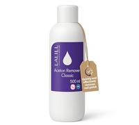 LALILL Acetona 500 ml - Quitaesmalte Para Híbridos, Gel, Acrílico y Tips - UV Acetona Pura