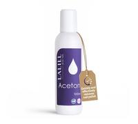 LALILL Acetona Quitaesmalte 100 ml - Para Esmaltes Híbridos, Gel, Acrílico y Tips - UV Acetona Pura
