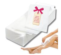 LALILL Bandas Depilatorias - 400 Unidades - Tiras de Tela No Tejida para Cera Caliente y Pasta de Azúcar - Eliminación de Vello Facial y Corporal - Epilación Profesional