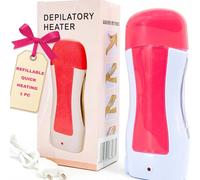 LALILL Calentador de Cera Roll-on - Compatible con Cartuchos Estándar - Depilación Profesional en Casa - Color aleatorio