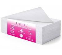 LALILL Toallas Desechables 70x40 cm - 50 Uds para Estética, Peluquería, Tratamientos Faciales y Limpieza - Para Bebés y Adultos - Viscosa No Tejida Sin Pelusa - Uso Profesional y Doméstico