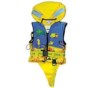 Lalizas Chico Chaleco Salvavidas, Unisex niños, Amarillo/Azul, 10-20 kg