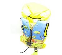 Lalizas Chico Chaleco Salvavidas, Unisex niños, Amarillo/Azul, 30-40 kg