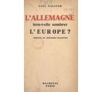 Lallemagne Fera-t-elle Sombrer Leurope ? (ebook)