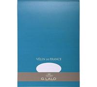 Lalo 13000L - Un bloc de 50 feuilles unies 21x29,7 cm 100g, Vélin de France, Blanc