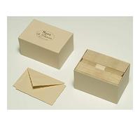 Lalo 92306L - Juego de 30 Sobres individuales de 9,7 x 15,2 cm, 300 g y 30 sobres forrados con bordes engomados, 10 x 15,8 cm, color arena