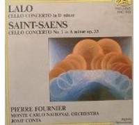 Lalo: Cello Concerto in D Minor; Saint-Saens Cello Concerto No. 1 in A Minor, Op. 33 by Unknown (1988-01-01)