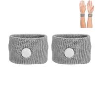 Laluerck Muñequera de viaje para aliviar el mareo por movimiento, aprobada por la FDA, alivio de náuseas y vómitos para coche, avión, barco, migraña o mañana