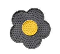 Lam Pad para comederos lentos: alfombra de tratamiento con gato sin deslizamiento, superficies de silicona suave, respaldo de succión | Herramienta de alimentación calmante para alivios de ansiedad, s