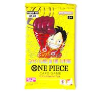 LAM-TCG - OP-07-500 Years in the Future - 1 Booster - English - Originalverpackt - Sammelkarten - LAM-TCG Versandschutz - kompatibel mit One Piece - Trading Cards