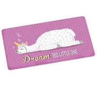 Lama 12014 - Tabla de cortar (melamina, 23,5 x 14,5 cm), diseño con texto "Dream big little One", multicolor