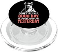 Lama Más Genial Diciendo Que No Arruines Un Buen Día PopSockets PopGrip para MagSafe