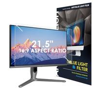 LAMA Protector de pantalla de bloqueo de luz azul de 21.5 pulgadas, ancho x alto: 476 mm x 268 mm, 16:9, filtro de pantalla universal para monitor de computadora, antiluz azul, antirreflejos, anti-UV,