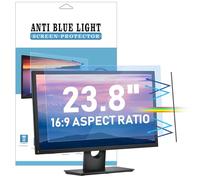 LAMA Protector de Pantalla de Bloqueo de Luz Azul de 23.8 pulgadas, Filtros Universales de Computadora (Ancho x Alto): 528mm x 297mm, Antiluz Azul, Antirreflejos, Protección Ocular Anti-UV (16:9)