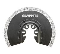 Lama Semicircolare Per Ceramica Realizzata Al Carburo Di Tungsteno. Accessorio Per Utensile Multifunzione 'Graphite'. En blíster.