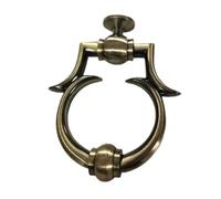 Lamador Puerta Exterior Aldaba De Puerta Latón Macizo Dorado O Bronce For, Moderna, Vidrio, Madera, Tirador, Manija Anillo Decoración(Qingu)