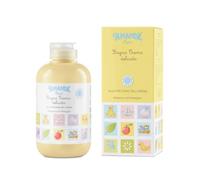 L'AMANDE - Gel de ducha infantil en crema con aceite de almendras dulces y mimosa, gel limpiador y baño corporal hidratante para el baño del bebé, baño de burbujas suave y natural - Enfant, 250 ml