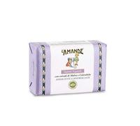 L'Amande - Jabón vegetal malva/caléndula, 200 g
