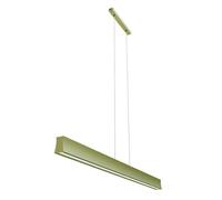 Lamapara de techo aluminio color beige serie hanok 120cm