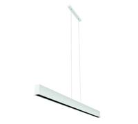 Lamapara de techo aluminio color blanco serie hanok 120cm