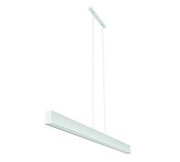 Lamapara de techo aluminio color blanco serie hanok 120cm