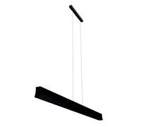 Lamapara de techo aluminio color negro serie hanok 120cm